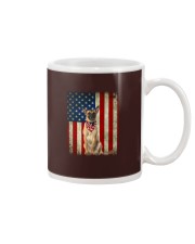 Belgian Malinois - American Flag Mug tile
