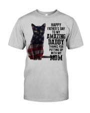 Father Day - Black Cat Classic T-Shirt front