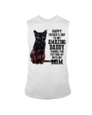 Father Day - Black Cat Sleeveless Tee tile
