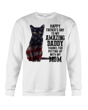 Father Day - Black Cat Crewneck Sweatshirt tile