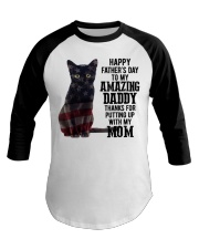 Father Day - Black Cat Baseball Tee tile