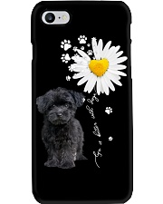 Sunshine - Black Shorkie Phone Case tile