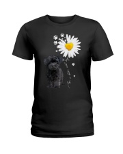 Sunshine - Black Shorkie Ladies T-Shirt tile