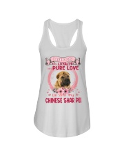 Loyalty - Chinese Shar Pei Ladies Flowy Tank tile