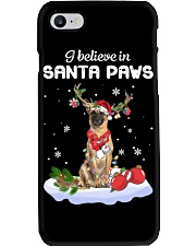 Santa Reindeer - Belgian Malinois Phone Case tile
