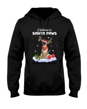 Santa Reindeer - Belgian Malinois Hooded Sweatshirt front