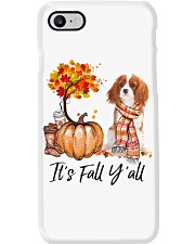 It is Fall - Cavalier King Charles Spaniel 2 Phone Case tile