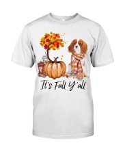 It is Fall - Cavalier King Charles Spaniel 2 Premium Fit Mens Tee tile
