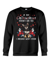 Either - Chihuahua Crewneck Sweatshirt tile