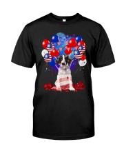 4th July American - English Springer Spaniel Classic T-Shirt front