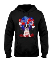 4th July American - English Springer Spaniel Hooded Sweatshirt tile
