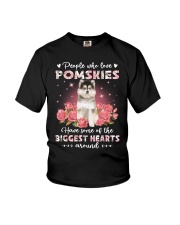 Biggest - Pomsky Youth T-Shirt tile