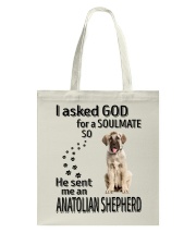 Canine Soulmate - Anatolian Shepherd Tote Bag tile