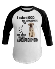 Canine Soulmate - Anatolian Shepherd Baseball Tee tile