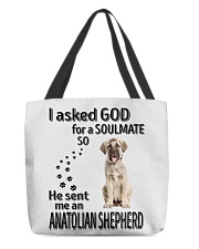 Canine Soulmate - Anatolian Shepherd All-Over Tote tile