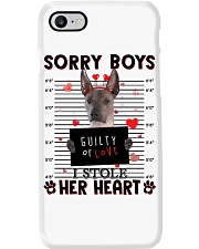 Stole - Xoloitzcuintli Phone Case tile
