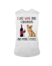 Three People - Long-haired Tan Chihuahua Sleeveless Tee tile
