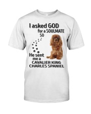 Canine Soulmate - Cavalier King Charles Spaniel 4 Premium Fit Mens Tee tile