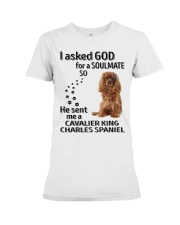 Canine Soulmate - Cavalier King Charles Spaniel 4 Premium Fit Ladies Tee tile