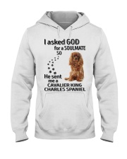 Canine Soulmate - Cavalier King Charles Spaniel 4 Hooded Sweatshirt tile
