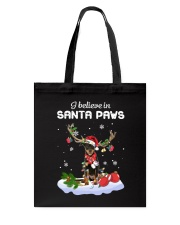 Santa Reindeer - Australian Kelpie Tote Bag tile