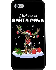 Santa Reindeer - Australian Kelpie Phone Case tile