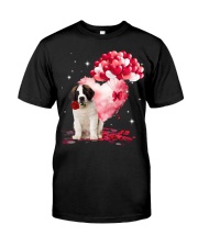 Valentine Balloon - Saint Bernard Classic T-Shirt front