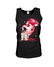 Valentine Balloon - Saint Bernard Unisex Tank tile