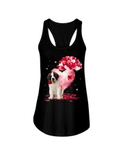 Valentine Balloon - Saint Bernard Ladies Flowy Tank tile