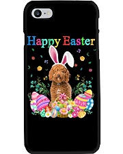 Happy Easter - RED Labradoodle Phone Case tile