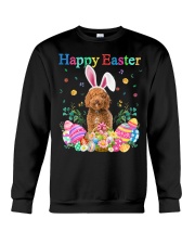 Happy Easter - RED Labradoodle Crewneck Sweatshirt tile