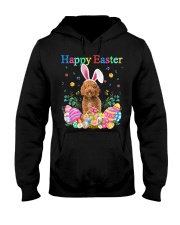 Happy Easter - RED Labradoodle Hooded Sweatshirt tile