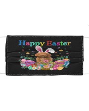 Happy Easter - RED Labradoodle Mask tile