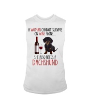 She Also Needs - Dachshund Sleeveless Tee tile