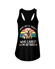 Retired - Golden Retriever 2 Ladies Flowy Tank tile