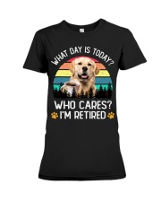 Retired - Golden Retriever 2 Premium Fit Ladies Tee tile