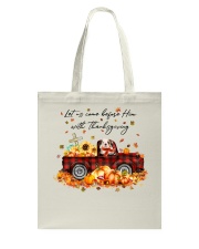 Thanksgiving - old english bulldog 1 Tote Bag tile