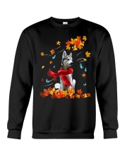 Flying Scarf - Alaskan Klee Kai Crewneck Sweatshirt tile