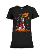 Flying Scarf - Alaskan Klee Kai Premium Fit Ladies Tee tile
