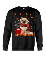 Hot Chocolate - Tibetan Spaniel Crewneck Sweatshirt tile