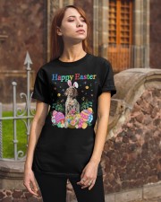 Happy Easter - English Setter 2 Classic T-Shirt apparel-classic-tshirt-lifestyle-06