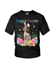 Happy Easter - English Setter 2 Youth T-Shirt tile