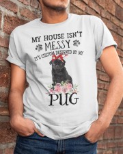 Messy - BLACK Pug 1 Classic T-Shirt apparel-classic-tshirt-lifestyle-26