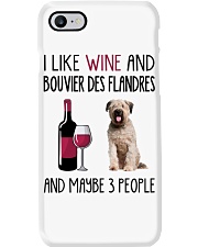 Three People - Bouvier des Flandres Phone Case tile