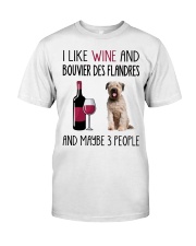 Three People - Bouvier des Flandres Premium Fit Mens Tee tile
