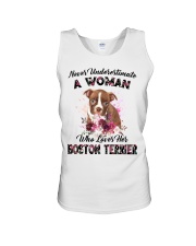Love Her - RED Boston Terrier Unisex Tank tile