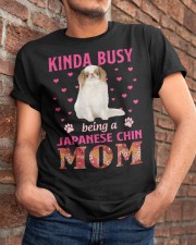 Kinda Busy - Japanese Chin 1 Classic T-Shirt apparel-classic-tshirt-lifestyle-26