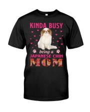 Kinda Busy - Japanese Chin 1 Classic T-Shirt front