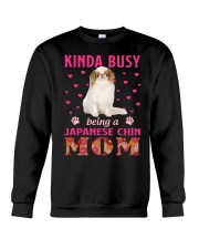 Kinda Busy - Japanese Chin 1 Crewneck Sweatshirt tile