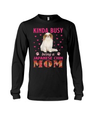 Kinda Busy - Japanese Chin 1 Long Sleeve Tee tile